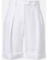 Loro Piana - George Linen Bermuda Shorts - Lyst