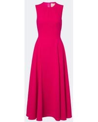 ROKSANDA - Kora Crepe Midi Dress - Lyst