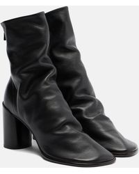 Lemaire - Glove Leather Ankle Boots - Lyst