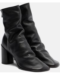 Lemaire - Glove Leather Ankle Boots - Lyst
