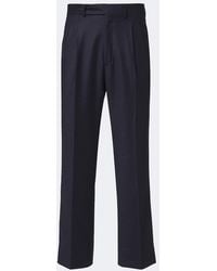 STÒFFA - Pantalones Anchos De Lana Y Cachemir - Lyst