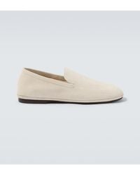 Lemaire - Outdoor Suede Slip-On Shoes - Lyst