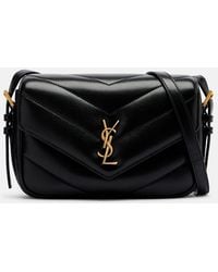 Saint Laurent - Loulou Toy Leather Crossbody Bag - Lyst