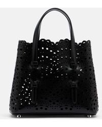Alaïa - Mina 20 Vienne Leather Top-Handle Bag - Lyst