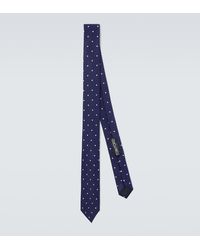 Tom Ford - Polka-Dot Silk Twill Tie - Lyst