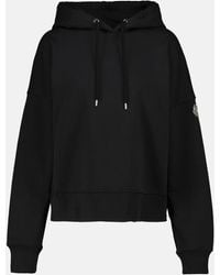 Moncler - Stretch-cotton Hoodie - Lyst
