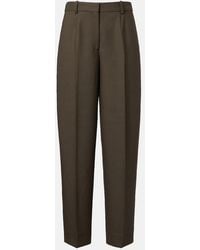 TOTEME - Wool-Blend Wide-Leg Pants - Lyst
