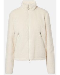 Moncler - Polignac Cropped Teddy Down Jacket - Lyst