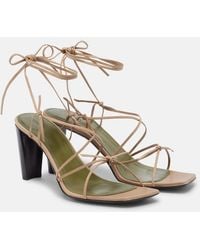 Lemaire - Mignons Leather Sandals - Lyst