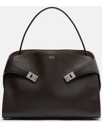 Ferragamo - Hug Soft Medium Leather Shoulder Bag - Lyst