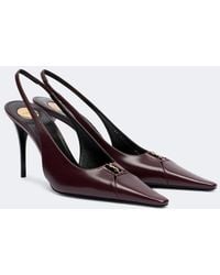 Saint Laurent - Babylone Slingback Pumps 90 - Lyst
