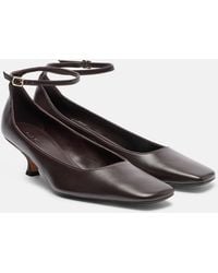Calvin Klein - Anna Leather Pumps - Lyst