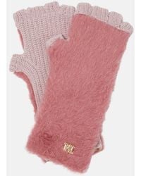 Max Mara - Manny Teddy Fingerless Gloves - Lyst