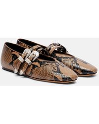 Le Monde Beryl - Classic Claudia Leather Mary Jane Flats - Lyst