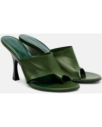 Magda Butrym - Leather Thong Sandals - Lyst