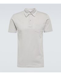 Sunspel - Riviera Cotton Pique Polo Shirt - Lyst