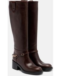 Chloé - Dakota 60 Leather Knee-High Boots - Lyst
