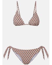 Max Mara - Baobab Printed Bikini - Lyst