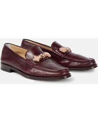 Gabriela Hearst - Melchora Embellished Leather Loafers - Lyst