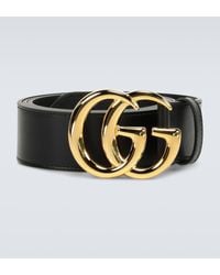 Gucci - 4cm Marmont Leather Belt - Lyst