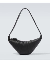 Lemaire - Croissant Medium Leather Shoulder Bag - Lyst