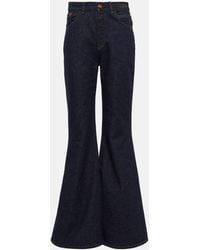 Chloé - Mid-rise Flared Jeans - Lyst
