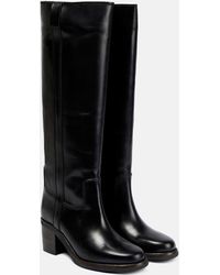 Isabel Marant - Seenia Leather Knee Boots - Lyst