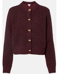 Bottega Veneta - Knot Boucle Cardigan - Lyst