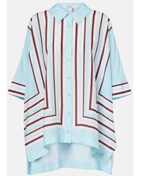 Jonathan Simkhai - Bowman Printed Oversized Shirt - Lyst