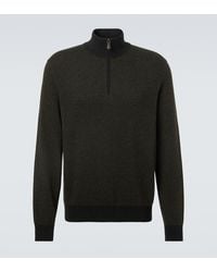 Loro Piana - Roadster Cashmere Half-Zip Sweater - Lyst