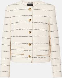Nili Lotan - Paige Striped Tweed Jacket - Lyst