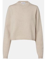 Alaïa - Cashmere And Wool-Blend Sweater - Lyst