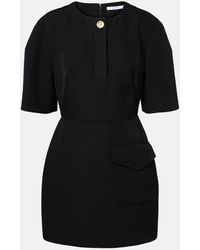 Givenchy - Robe Grain De Poudre En Laine - Lyst