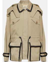 Tod's - Leather-trimmed Jacket - Lyst