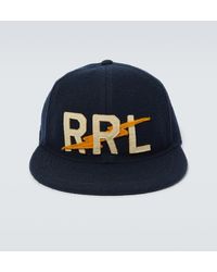 RRL - Patched Cotton-blend Baseball Cap - Lyst