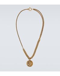 Acne Studios - Chain-link Necklace With Pendant - Lyst