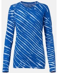 Proenza Schouler - Mia Tie-Dye Cotton Jersey Top - Lyst