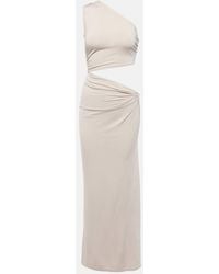 JADE Swim - Yana Cutout Jersey Maxi Dress - Lyst