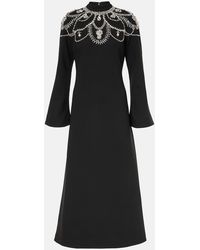 Jonathan Simkhai - Odetta Embellished Midi Dress - Lyst