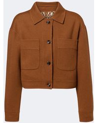 Max Mara - Reversible Wool And Cashmere Jacket - Lyst
