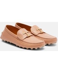 Tod's - Mokassins Gommino Bubble Aus Leder - Lyst