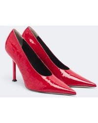 Christen - Helix Croc-Effect Patent Leather Pumps - Lyst