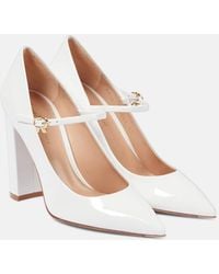 Gianvito Rossi - 100 Patent Leather Mary Jane Pumps - Lyst