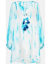 Anna Kosturova - Miniabito Tie-Dye - Lyst