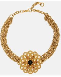 Chloé - Embellished Necklace - Lyst