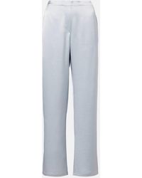 Leset - Barb Painter Satin Pants - Lyst