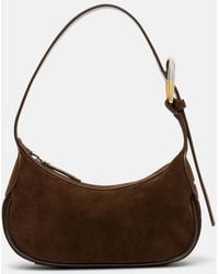 STAUD - Owen Suede Shoulder Bag - Lyst