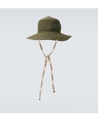 Loewe - Sombrero De Punto Con Logo - Lyst