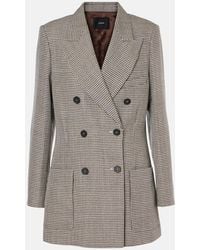 JOSEPH - Blazer Mouline Leandre Aus Einem Wollgemisch - Lyst