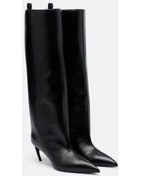 The Attico - Lea Leather Knee-High Boots - Lyst